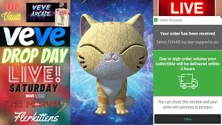 VeVe Drop Day LIVE - MARVEL Studios: Flerkittens Digital Collectibles NFTs Drop! w/Kid Arcade!