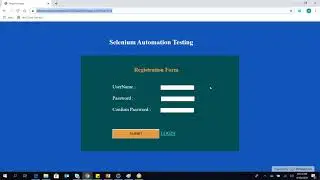 Page Object Model Framework Creation Using Selenium Part -1