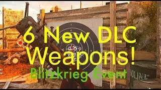 6 New DLC Weapons! Blitzkrieg Event For Call Of Duty WW2 | Baseball Bat, Type 5, M2 Carbine