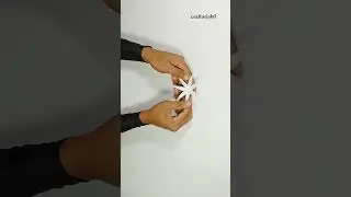 Simple Paper Flower Making #shorts #youtubeshorts #flowers #flower #diy #craft #craftarjalal9