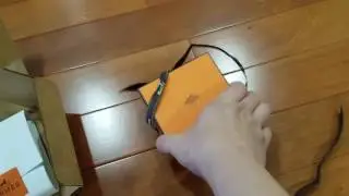 Hermes unboxing Bastia Light Blue Coin Purse