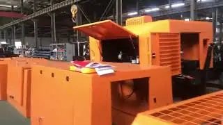 Kaishan LGCY Mobile Diesel Screw Compressor for Construction, Mining, Water Well Drilling