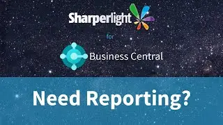 Sharperlight for Business Central - Reporting Tool