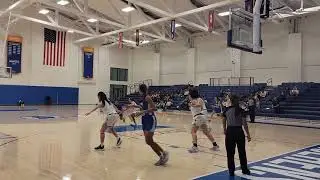 Smith College vs Pomona Pitzer. Women's basketball. SCIAC. NEWMAC. (November 2024)