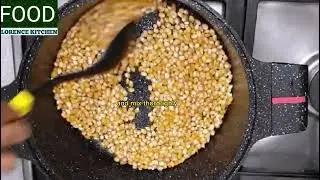 how to make popcorn 🍿🌽🧂🍷at home. #recipe  #fish  #homemade  #🇳🇬🇩🇰