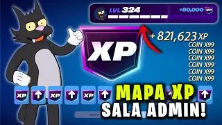 MEJOR MAPA XP SIN CONTADOR 😱 SUBE DE NIVEL R&Aacute;PIDO en FORTNITE 🚀 SALA DE ADMIN