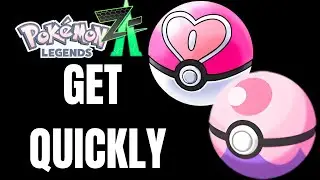 Как быстро получить Любовные шары и Шары Снов в DLC Mega Dimension для Pokemon Legends Z-A