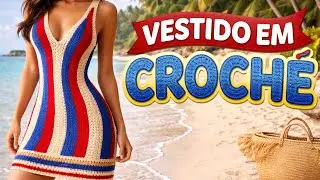 VESTIDO VER&Atilde;O CROCH&Ecirc; AULA 02 - FOTO ILUSTRATIVA
