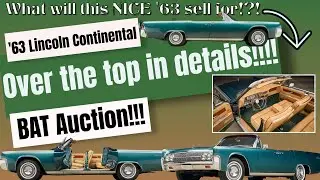 1963 Lincoln Continental Convertible - BAT Listing