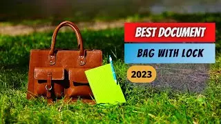 ✅ Top 5 Best Document Bag With Lock | Fireproof Document Bag - 2025 (Buying Guide)