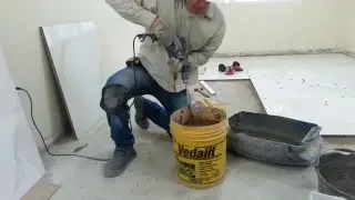 Como misturar argamassa cimento cola