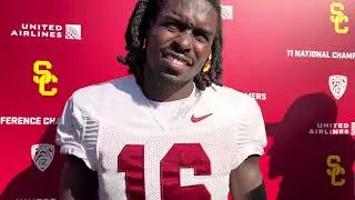 USC DB Prophet Brown reflects on his bowl breakout and progress this spring