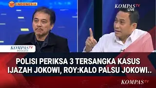 Debat Roy Suryo VS David Pajung (Relawan Jokowi) Soal 3 Tersangka Diperiksa Hingga Sidang Ijazah