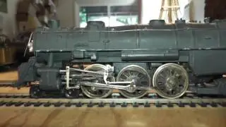 HO Metal Steam Locomotive Mantua 4-6-2 Pacific Runs Well Good Shape Old Engine