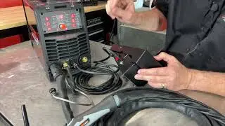 PRO TEC 200 ACDC TIG Torch & Foot Pedal Control