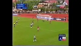 Shelley Thompson scores 4 goals for Germany against England
