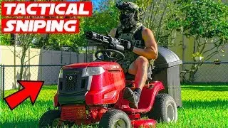Страйкбол LMG Бумер Снайпер! (Очень Тактический)