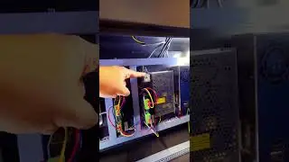 Omtech Y axis gantry relay switch mod