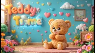 Dance with Teddy | Fun Learning Song for Toddlers with Cute Teddy Bear Moves and Colors