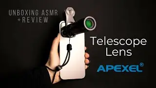 Apexel 6x20 - Mobile Telescope Monucular Zoom Lens for Smartphone - UNBOXING + RESULTS & REVIEW