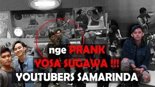YOSA SUGAWA DIPRANK!! , Bang yosa celingukan nyari nyari kamera :D #prankindonesia