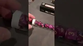 Random dnd dice pack opening #dnd #dice 
