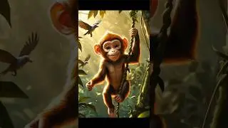 The Brave Little Monkey&rsquo;s Golden Quest 🍋 | Heartwarming Jungle Tale for Kids #shorts
