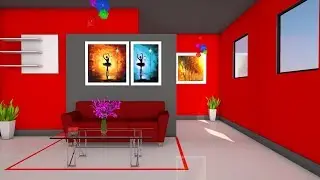 Cinema 4D Tutorial - Room Interior Design