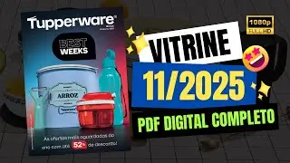 Vitrine 11/2025 Completa em HD Tupperware (PDF / Digital)