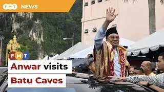 Anwar visits Batu Caves for Thaipusam preparations