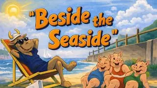 Beside the Seaside | Sing-Along Classic Cartoon
