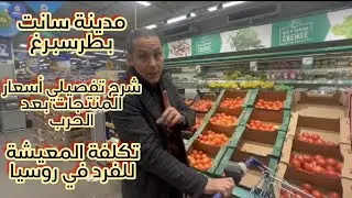 تكلفة المعيشة للفرد في روسيا !! سانت بطرسبرغ