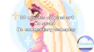 30 minutes of pixel art - no sound - no commentary Gameplay - Bitcolor 