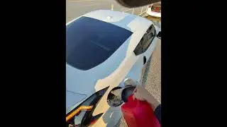 Gas Delivery in one of the worst spots ever. #roadside #automobile #help #car #diy #reels #fyp #yt