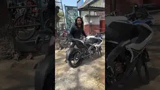All New pulsar RS 200 2025 model with new colour and exhaust || Lets check it #rs200 #pulsar #bajaj
