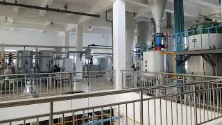 Soybean oil processing solution -- pretreatment, leaching, refining, soybean protein production line