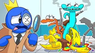 ¿Qué le pasó a YELLOW? Rainbow Friends 2 Animación