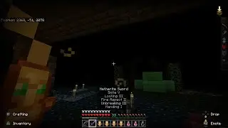Minecraft Warden vs. MAX Beacon on Hardcore