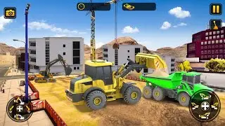 Heavy Excavator Simulator 2021 - Mega Construction Road Builder - GamePlay