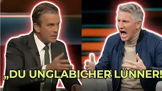Bastian Schweinsteiger wurde nach einem Streit aus Markus Lanz' Jahresend-Live-Show geworfen.