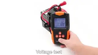 FOXSUR 12V 24V Smart Battery Tester; Analyzer for Cars GEL AGM Automotive Quick Load