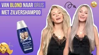 GRIJS HAAR ZONDER VERF?! 😱🤩- ZILVERSHAMPOO | QUINTY MIRJAM