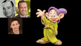 Animated Voice Comparison- Dopey (Snow White)