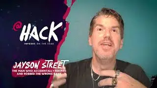 Hacker and bank robber Jayson E Street is confirmed as an @Hack 2021 speaker