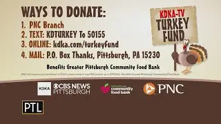 How to donate to the KDKA-TV Turkey Fund