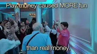 Play Money Casino Party Fun | Orlando Guests React with Laughter and Energy