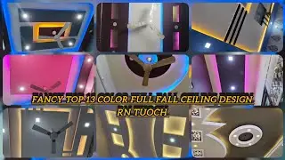 Top 13 color full Ceiling Light Design Ideas 2025 || Led False Lighting, Latest Ceiling Light Design