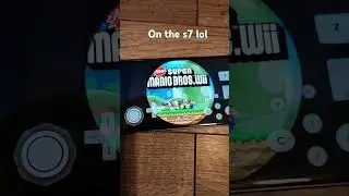 dolphin emulator on the galaxy s7 #samsung #s7 #gaming #emulator #emulation #wii #nsmb