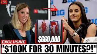 WNBA In SHOCK As Caitlin Clark Charges $100K+ Per Speaking Event! Her Offseason Job Revealed
