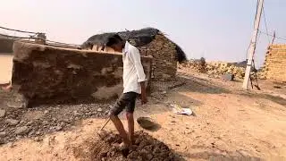 How to Build a House Using Only Raw Materials #house #ghar #home #viralvideo 